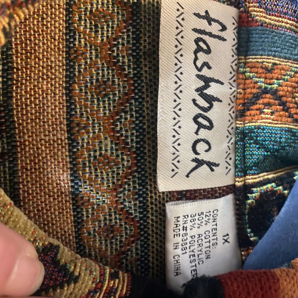 Flashback Tapestry Statement Embroidered Jacket 1… - image 7